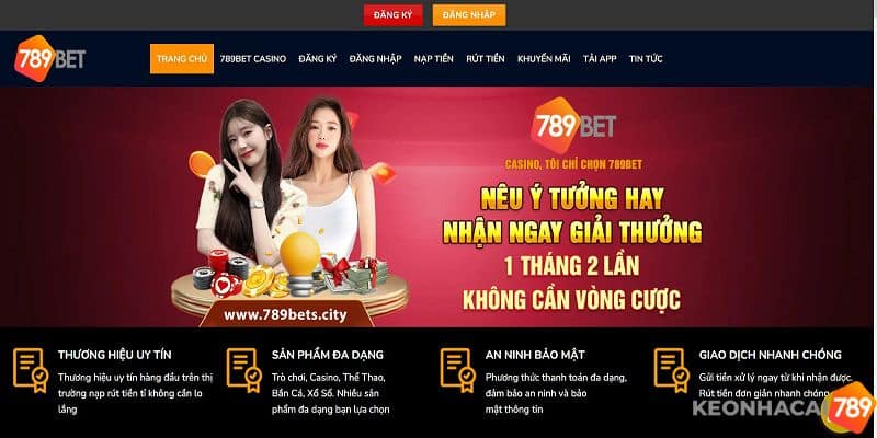 789Bet là nhà cái uy tín để người chơi trải nghiệm