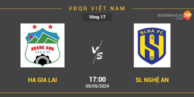 Soi kèo HAGL vs SLNA 9/5 vòng đấu 17 V League